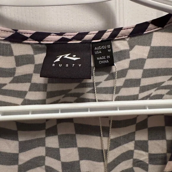 Rusty Button Up Dress - Picture 3 of 3